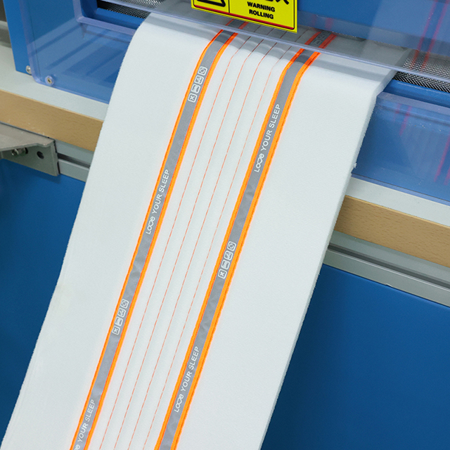 Máquina de coser con cinta para bordes de colchones WY-3A