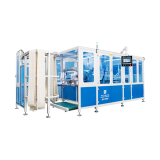 XDB-BS06-ZB-G Línea de producción automática de etiquetas principales para bordes de colchones + etiquetas colgantes